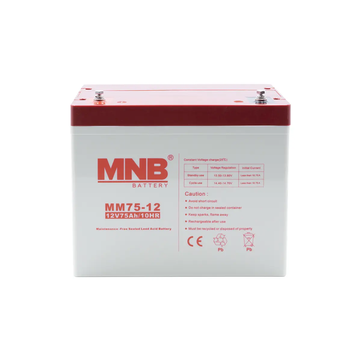 Аккумуляторная батарея MNB Battery MM 75-12